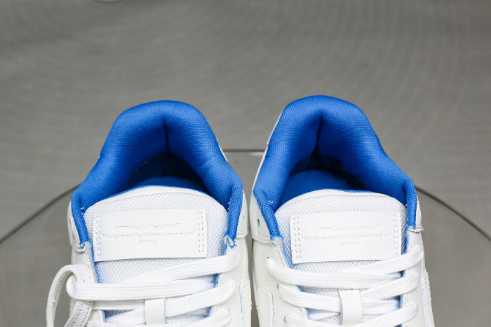 Off-White Out Of Office  OOO  Low Tops For Walking White White Dark Blue