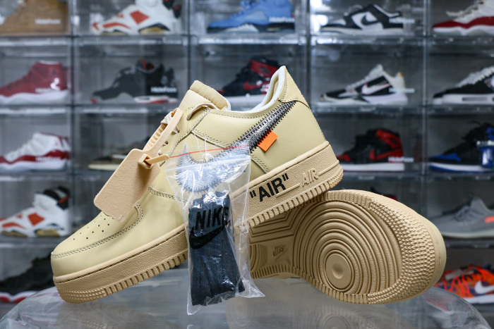 Virgil Abloh x Nike Air Force 1 ‘Sesame’ 2025