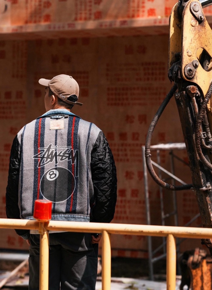 Stussy x Levi‘s 150th Anniversary Embossed Denim Jacket
