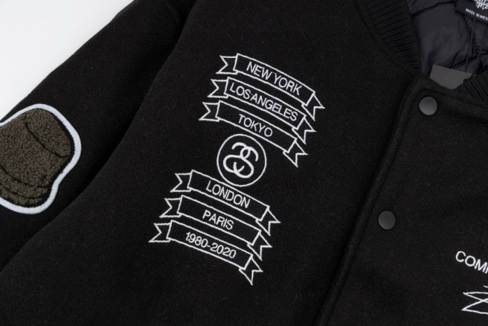 Stussy x CDG 40th Anniversary Limited Jacket