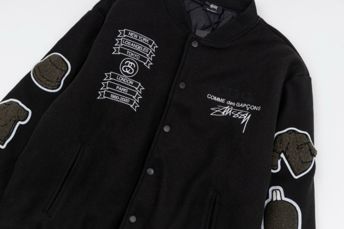 Stussy x CDG 40th Anniversary Limited Jacket