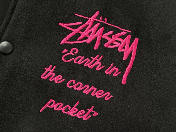 Stussy 40th Anniversary Limited Black 8 Jacket