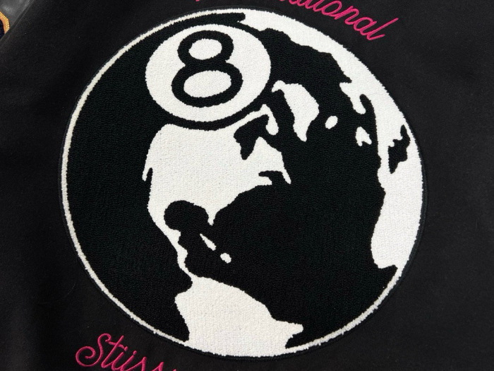 Stussy 40th Anniversary Limited Black 8 Jacket
