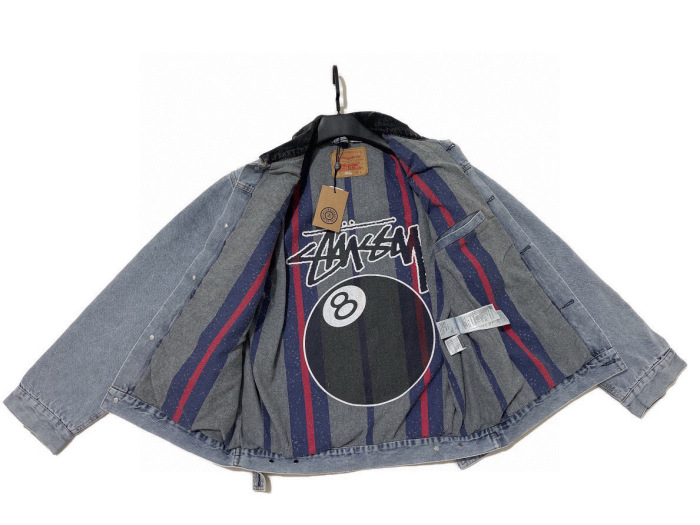 Stussy x Levi‘s 150th Anniversary Embossed Denim Jacket