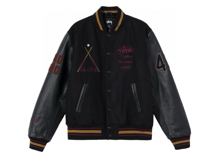Stussy 40th Anniversary Limited Black 8 Jacket