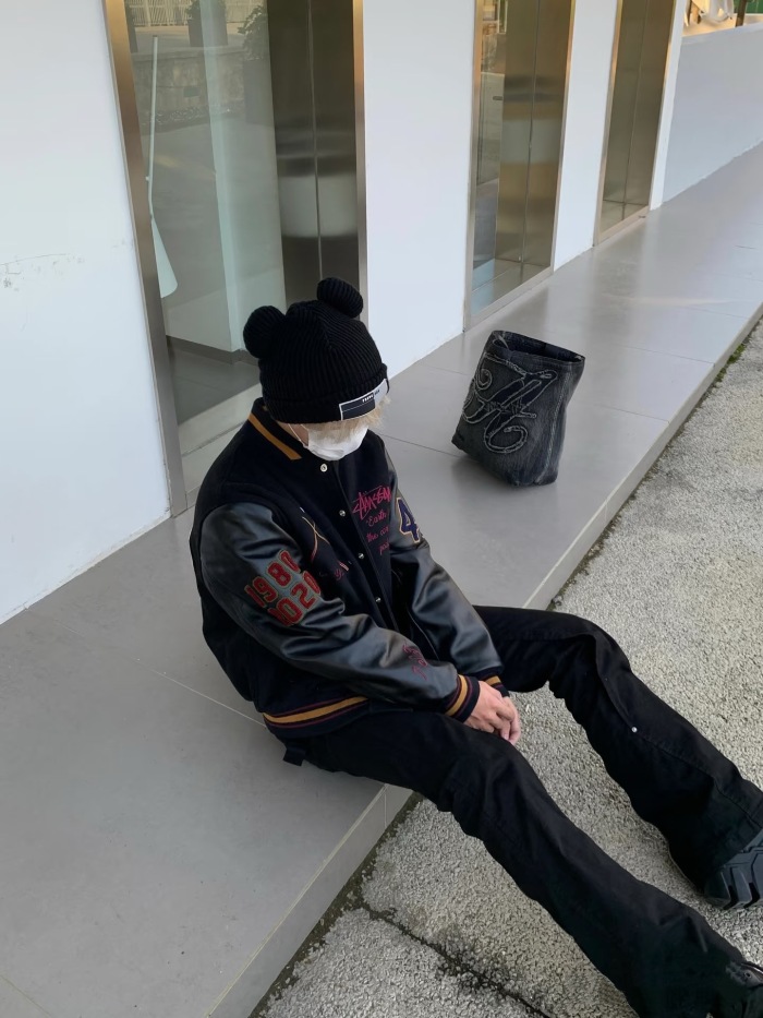 Stussy 40th Anniversary Limited Black 8 Jacket