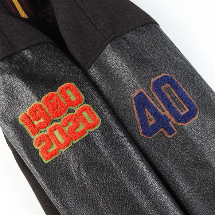 Stussy 40th Anniversary Limited Black 8 Jacket