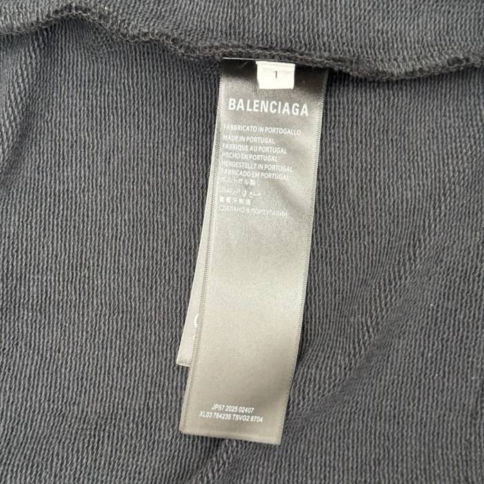 Balenciag@ Men's Zip Up Cardigan