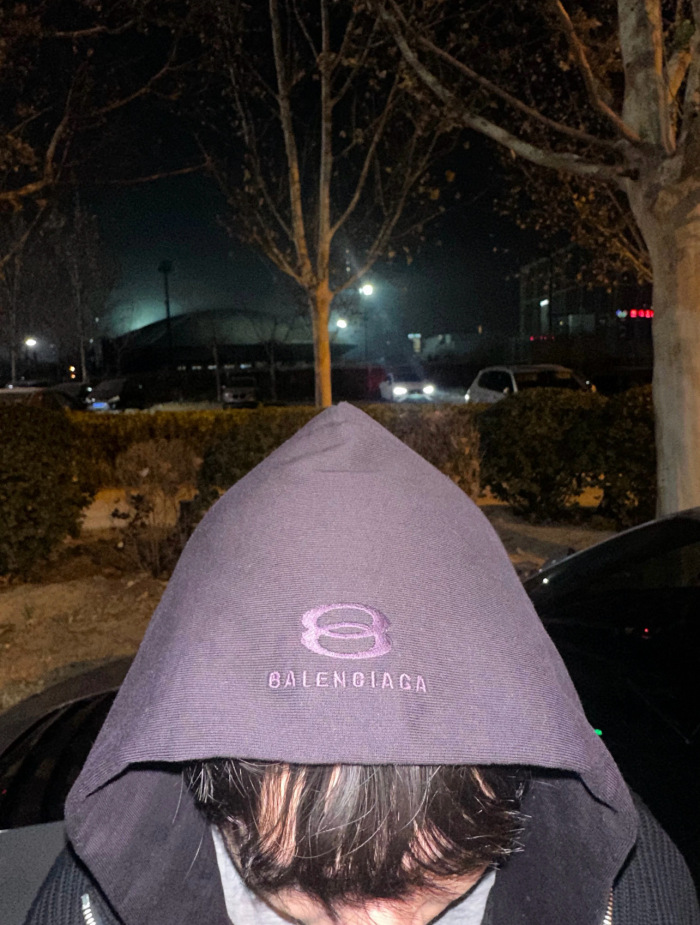 Balenciag@ Men's Zip Up Cardigan