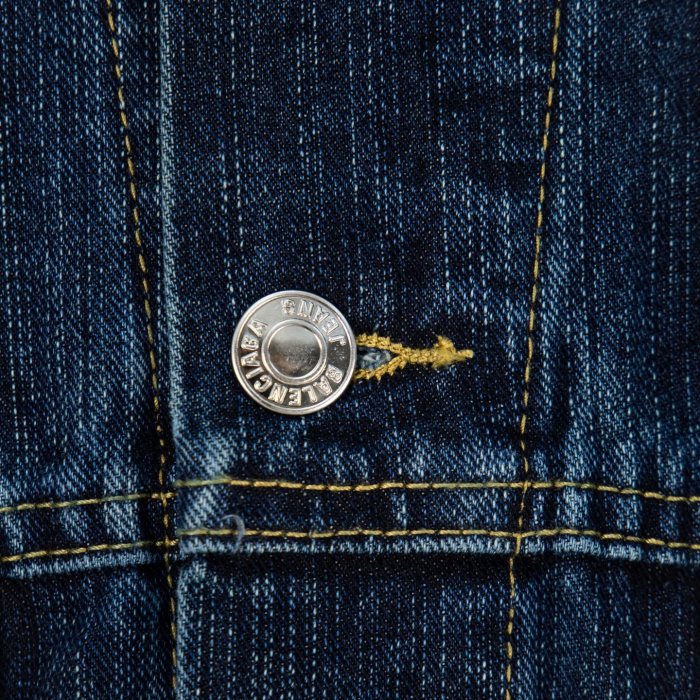 Balancig* Heart Denim Jacket