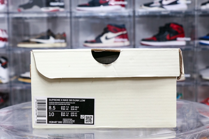 Nike SB Dunk Low Supreme 94 Hulk