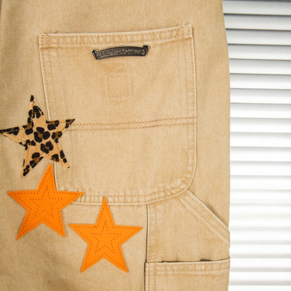 Chrome Hearts  Pentagon Lumber khaki Pants