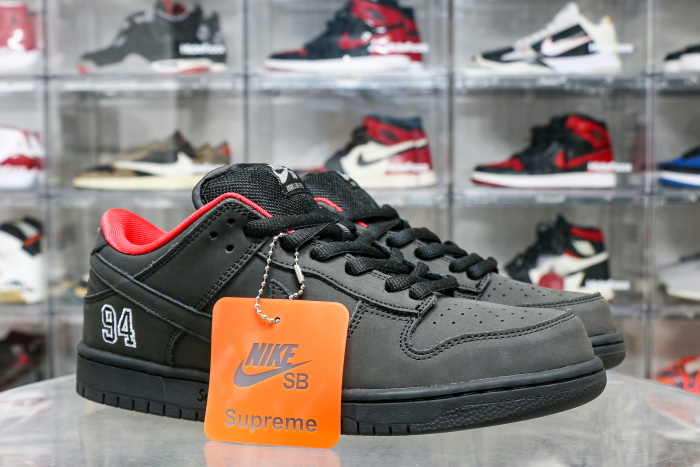 Nike SB Dunk Low Supreme 94 Black