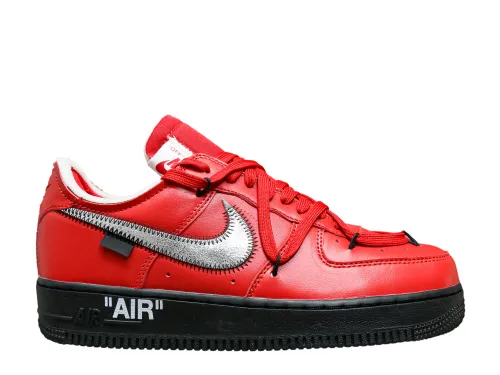 Off-White x Nike Air Force 1 “Crimson” Sample