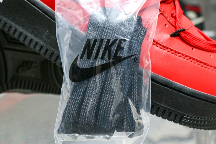 Off-White x Nike Air Force 1 “Crimson” Sample