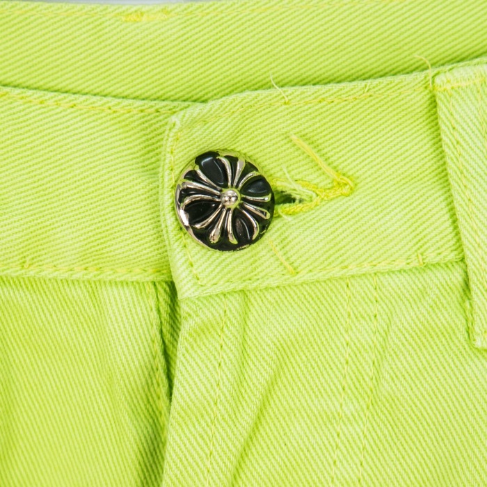 Chrome Hearts Croesses Dopamine Green Pants