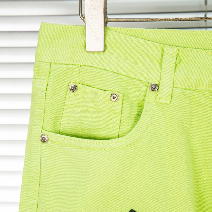Chrome Hearts Croesses Dopamine Green Pants