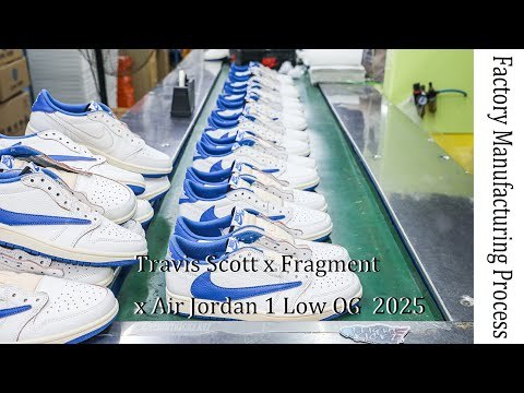 US Warehouse: Travis Scott x Fragment x Air Jordan 1 Low OG ( A1)