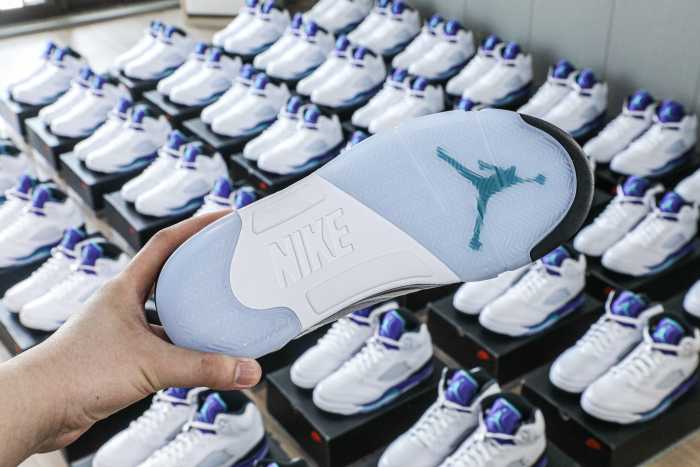 US Warehouse:  Air Jordan 5 Retro Grape 2025 ( A1)