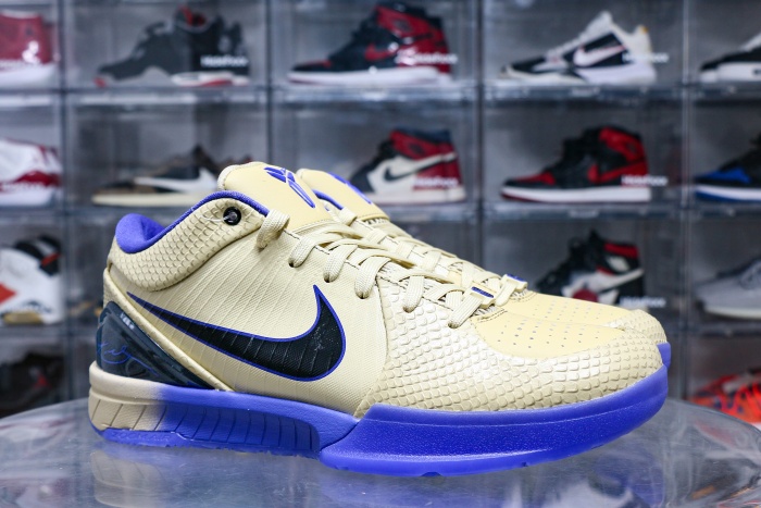 Nike Kobe 4 Protro FC Barcelona Team Gold（ A1）