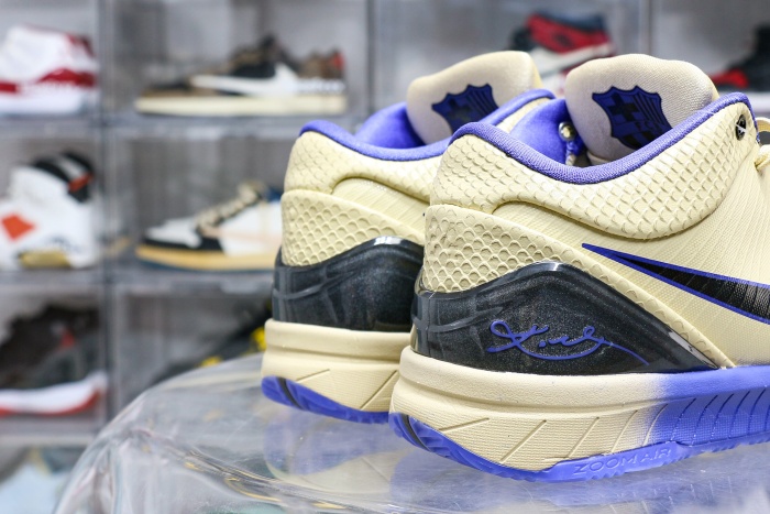 Nike Kobe 4 Protro FC Barcelona Team Gold（ A1）