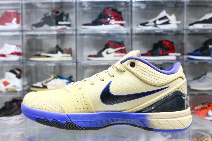 Nike Kobe 4 Protro FC Barcelona Team Gold（ A1）