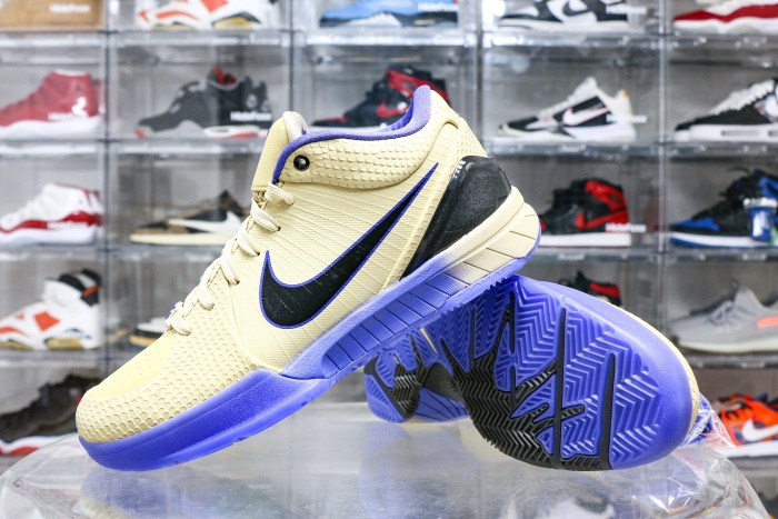 Nike Kobe 4 Protro FC Barcelona Team Gold（ A1）