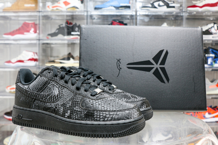 Nike Air Force 1 Low Kobe Bryant Forever Black（ A1）