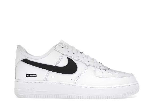 Nike Air Force 1 Low Supreme White Black（ A1）