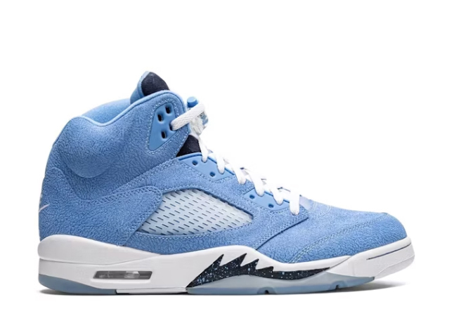 Air Jordan Air Jordan 5 Retro 'NCAA Pack - UNC' Sample