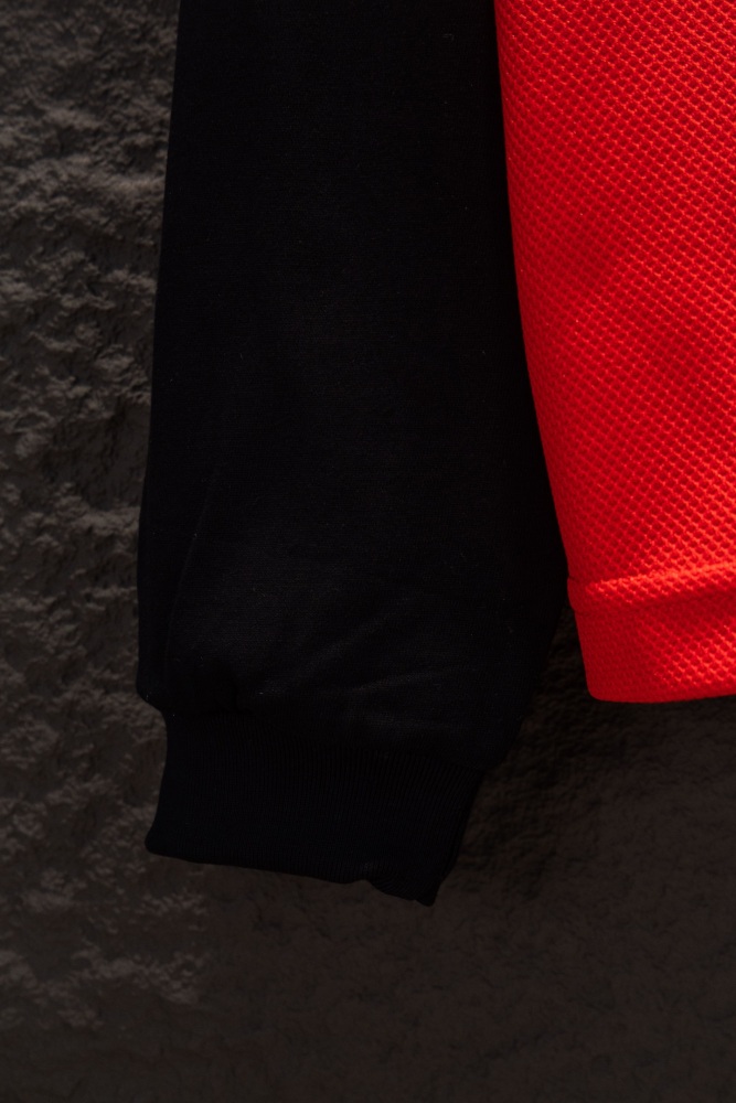 Balanciag@ Layered Spliced Jersey