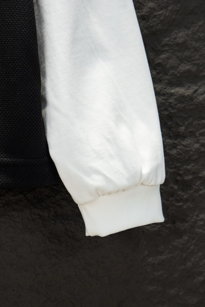 Balanciag@ Layered Spliced Jersey