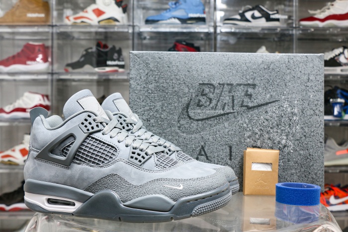 Nigel Sylvester X Jordan 4 Retro Brick By Brick Grey 2026 (A1 Batch)