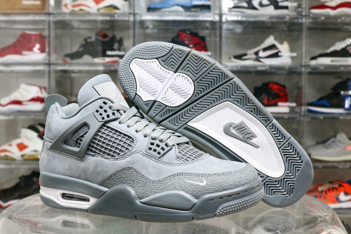 Nigel Sylvester X Jordan 4 Retro Brick By Brick Grey 2026 (A1 Batch)