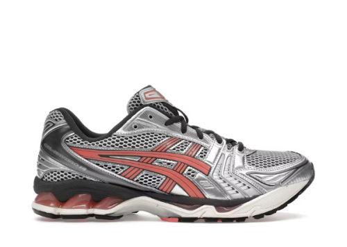 Gel-Kayano 14 Silver Papaya 2025