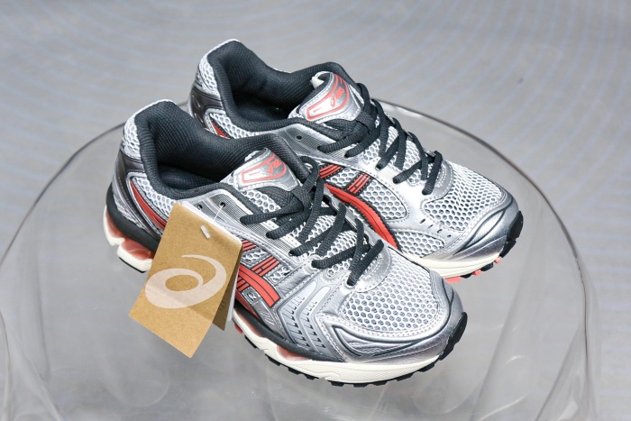 Gel-Kayano 14 Silver Papaya 2025