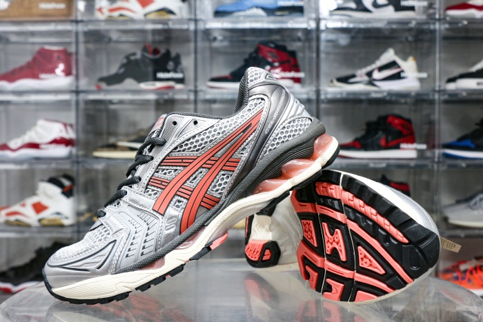 Gel-Kayano 14 Silver Papaya 2025