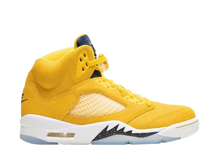 Air Jordan Air Jordan Air Jordan 5 Retro Ncaa Pack Michigan Sample