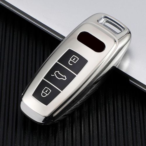 For Audi TPU 3 button TPU protective key case,please choose the color