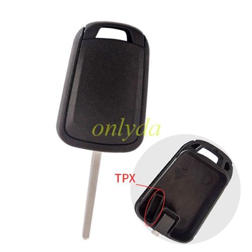 For transponder key shell with HU100 blade