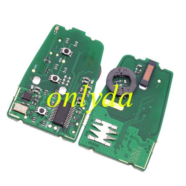 Hyundai Santa Fe 3 button smart Keyless remote key with 315 mhz with 7952 chip