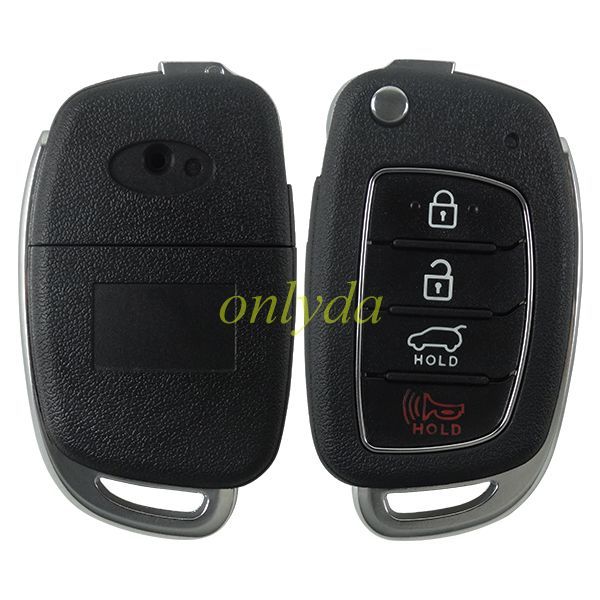 Original Hyundai 3+1 button remote key with 434mhz MP14Y-11 954302W010 J100A
