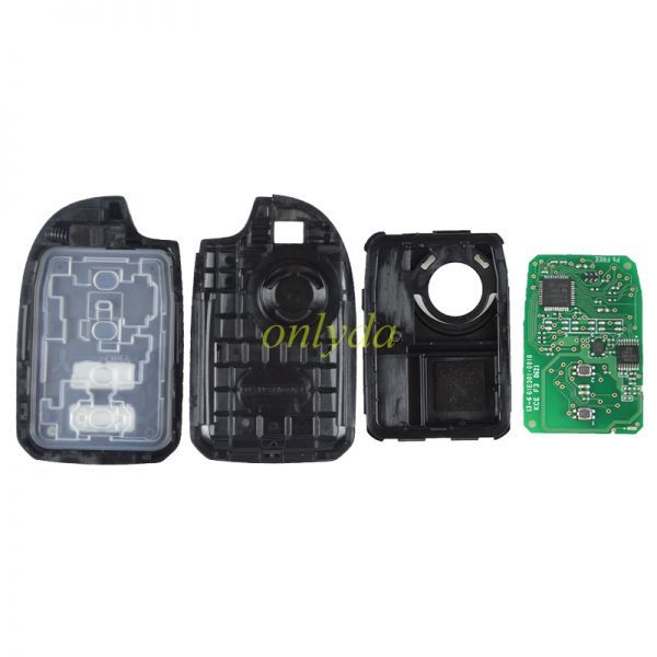 For OEM Toyota 2 button remote key with 434mhz with AES 8A chip