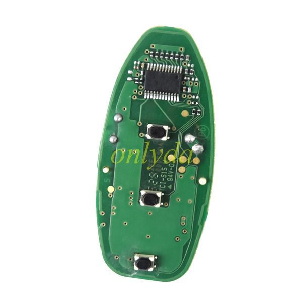 For  OEM  Nissan Sentra 2017 3 button Smart remote key with 433MHZ with PCF7952 HITAG 2-ID46 chip FCCID:TWB1G694
