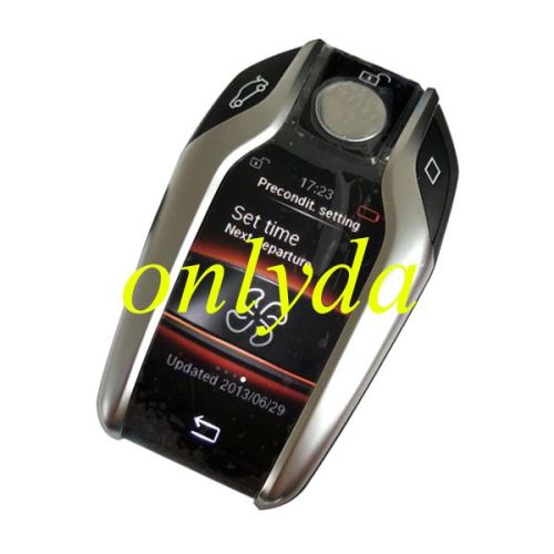 For  BMW 7-Series Smart Keyless 3 button Remote key Display screen  434mhz