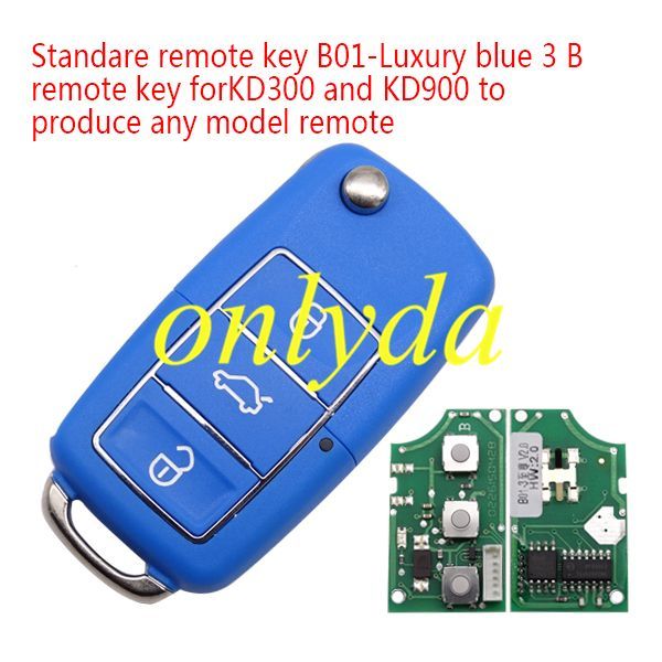 KEYDIY 3 button remote key for VW style