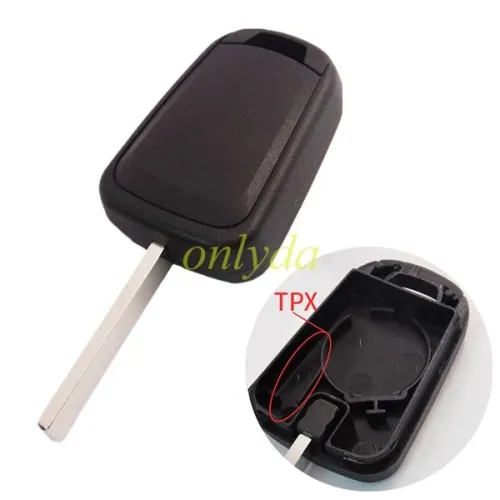 For transponder key shell with HU100 blade
