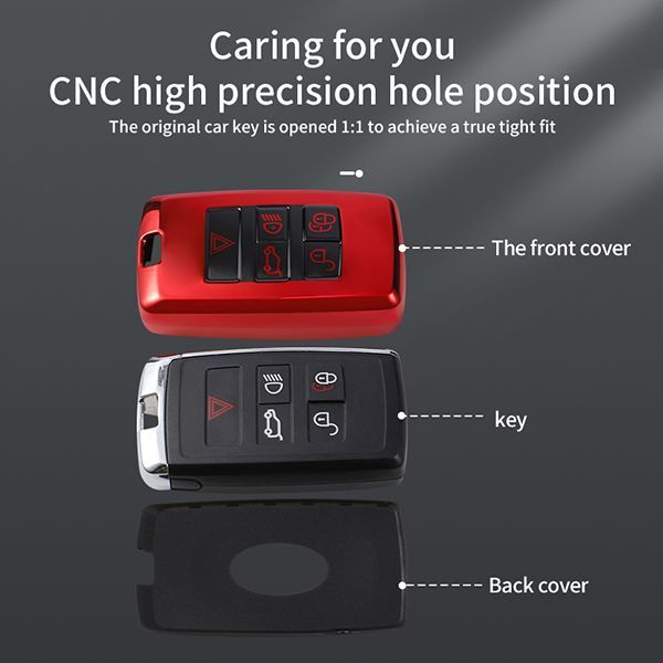 For LandRover 5 button  TPU protective key case,please choose the color
