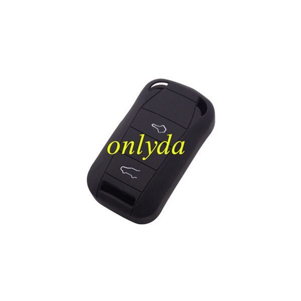 Porsche 2 button silicon case (Black,Blue ,Red. Please choose the color)