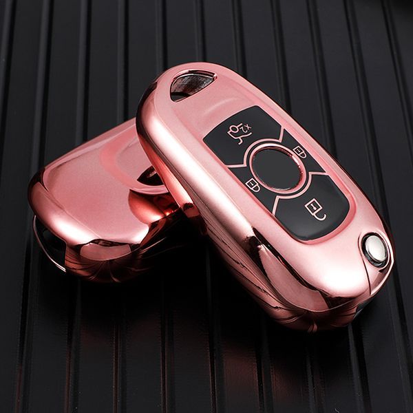 For Buick Chevrolet 4 button TPU protective key case, please choose  the color
